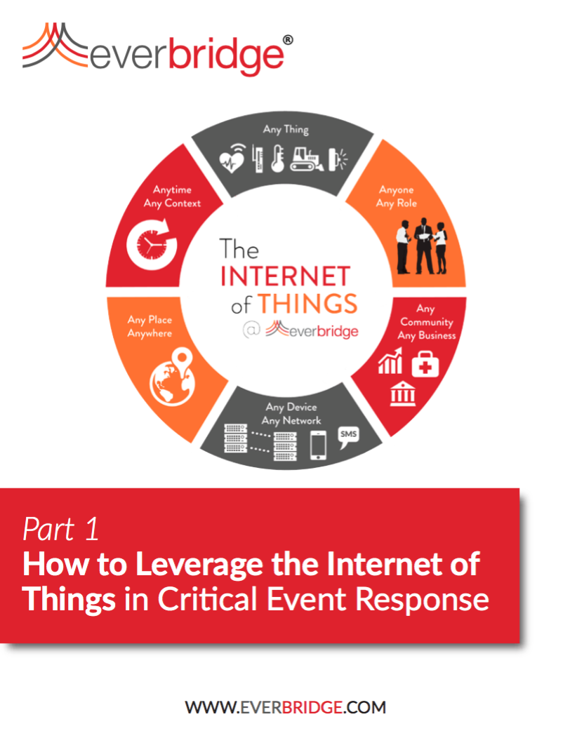 Internet of Things (IoT) Research Critical Event Response